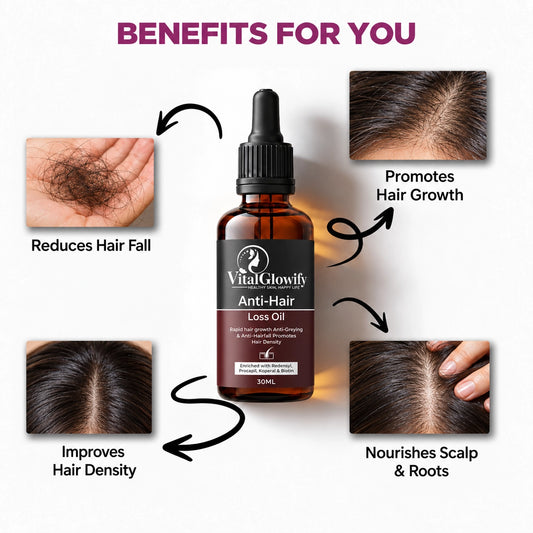 Anti Hair Loss Oil For Stronger, Healthier-Looking Hair