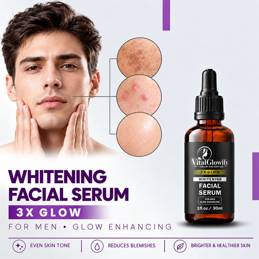 Men’s 3x Glow Brightening Serum – For fine lines and Dull skin