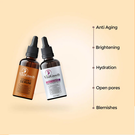 Radiant Booster Combo – For Refined Pores, Brightening and Anti-Aging Care
