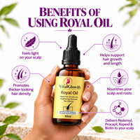 Royal Hair Regrowth Oil for Long, Thick & Healthy Hair