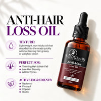 Anti Hair Loss Oil For Stronger, Healthier-Looking Hair
