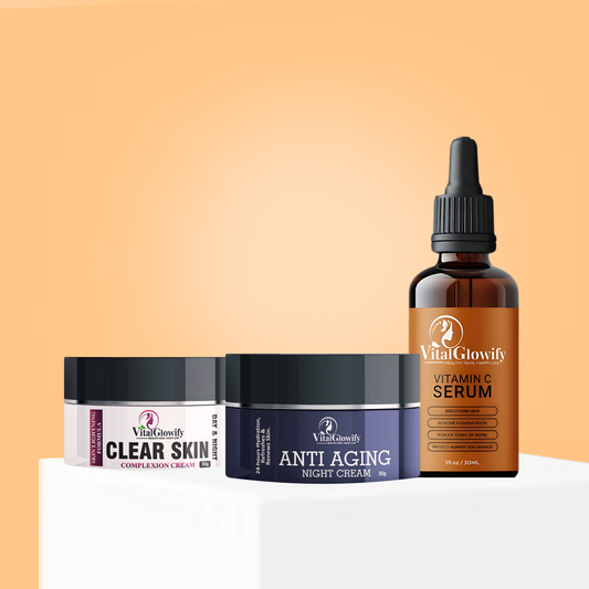 Night Care Bundle Pack – For Smooth, Bright and Youthful-Looking Skin