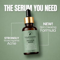 Anti-Acne Serum – For Acne, Pimples, Dark Spots & Oil Control